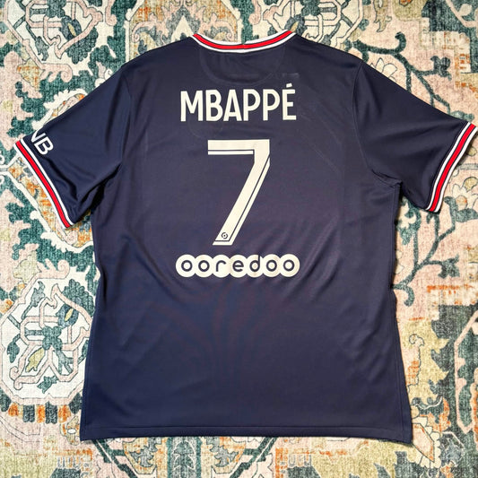 Paris Saint-Germain 2021/22 Home Jersey – Mbappé #7
