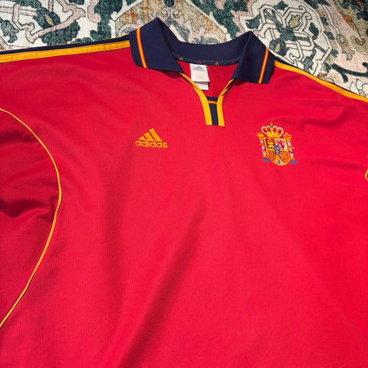 Spain Euro 2000 Home Jersey