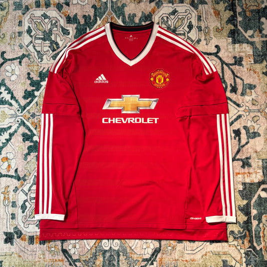 Manchester United 2015/16 Home Long Sleeve Jersey – Memphis Depay #7