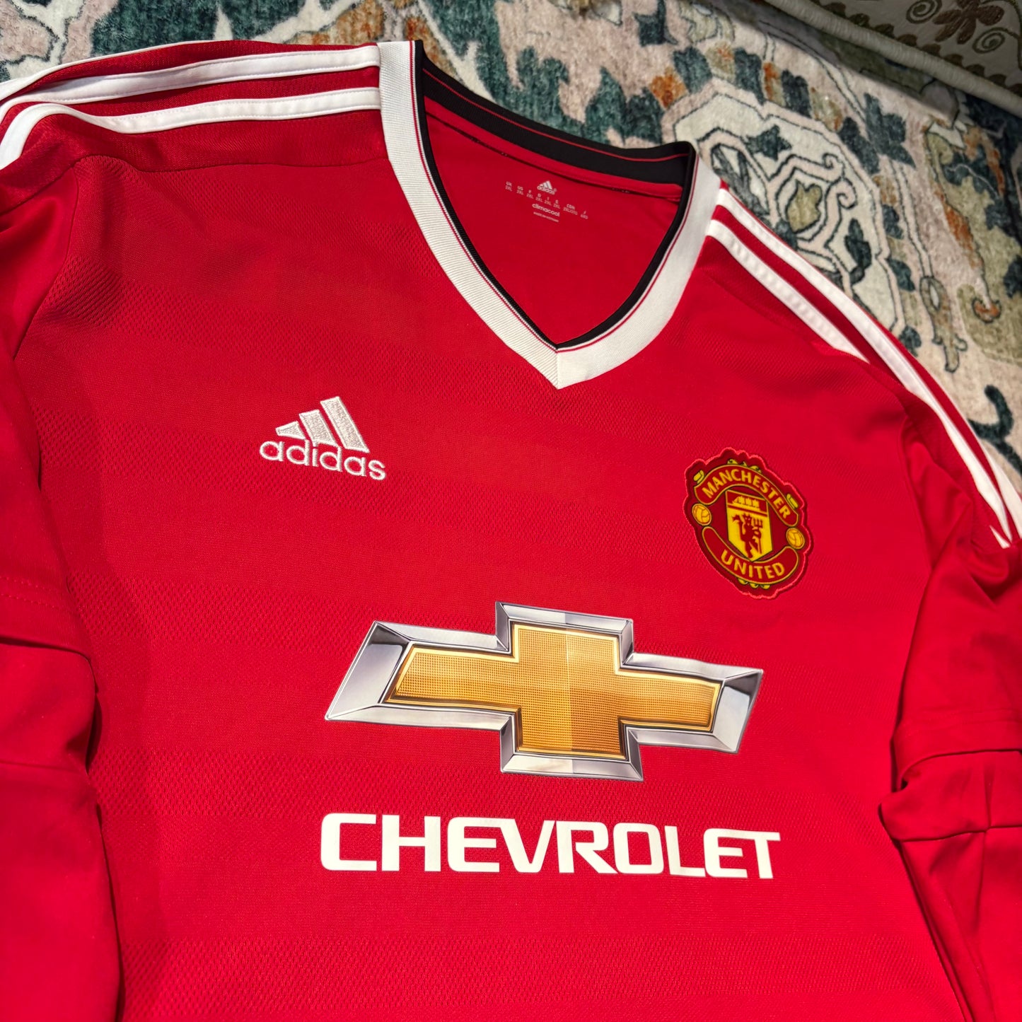 Manchester United 2015/16 Home Long Sleeve Jersey – Memphis Depay #7