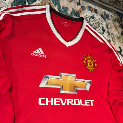 Manchester United 2015/16 Home Long Sleeve Jersey – Memphis Depay #7