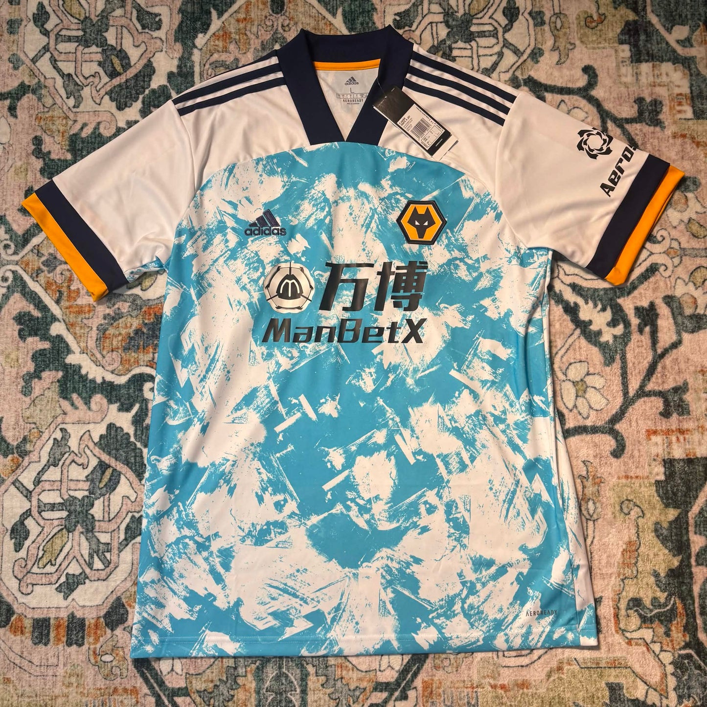Wolverhampton Wanderers 2020/21 Away Jersey – BNWT