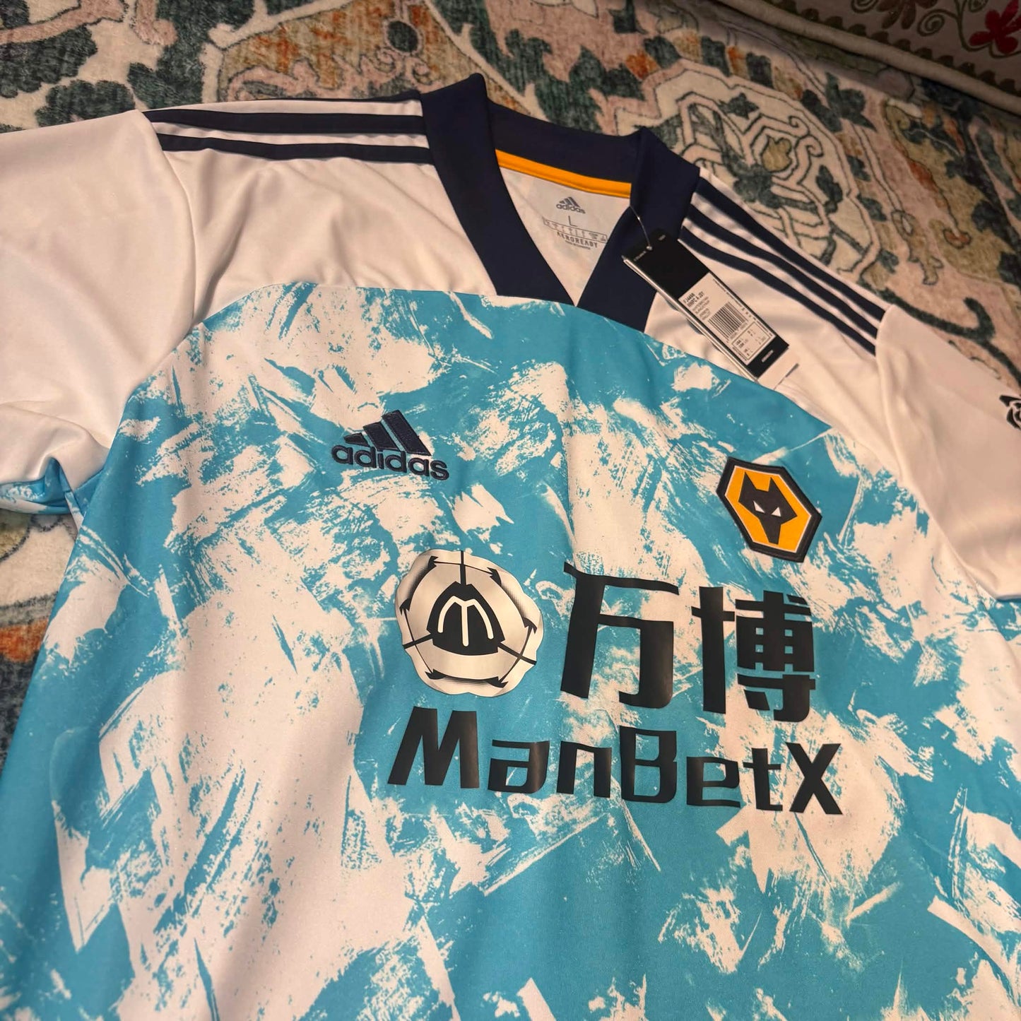 Wolverhampton Wanderers 2020/21 Away Jersey – BNWT