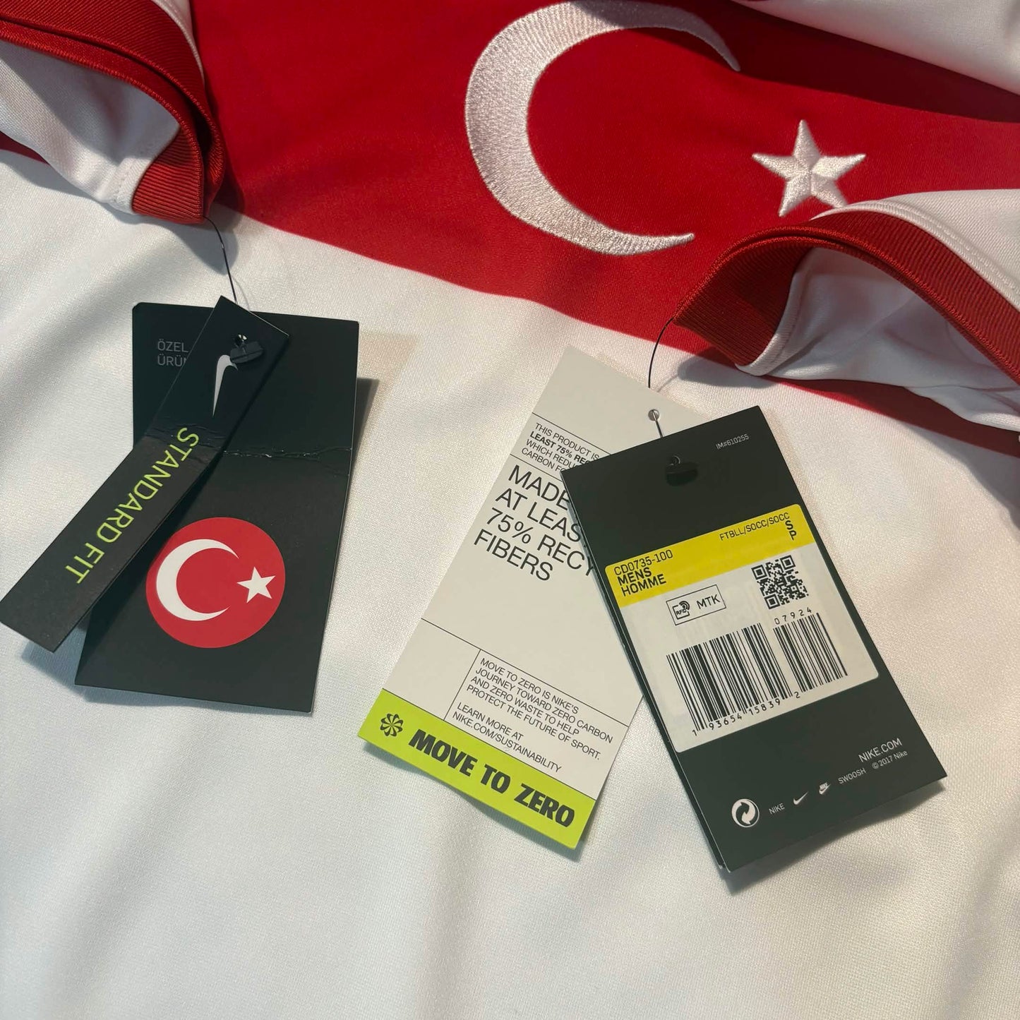 Turkey 2020/21 Home Jersey – BNWT