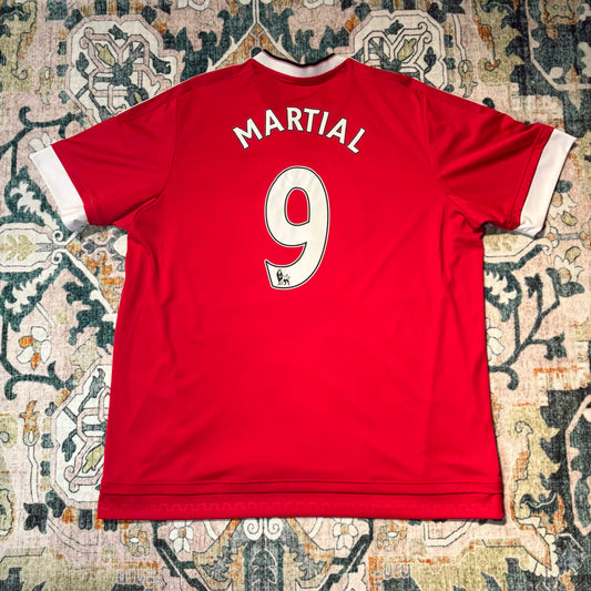 Manchester United 2015–16 Home Jersey – Anthony Martial #9