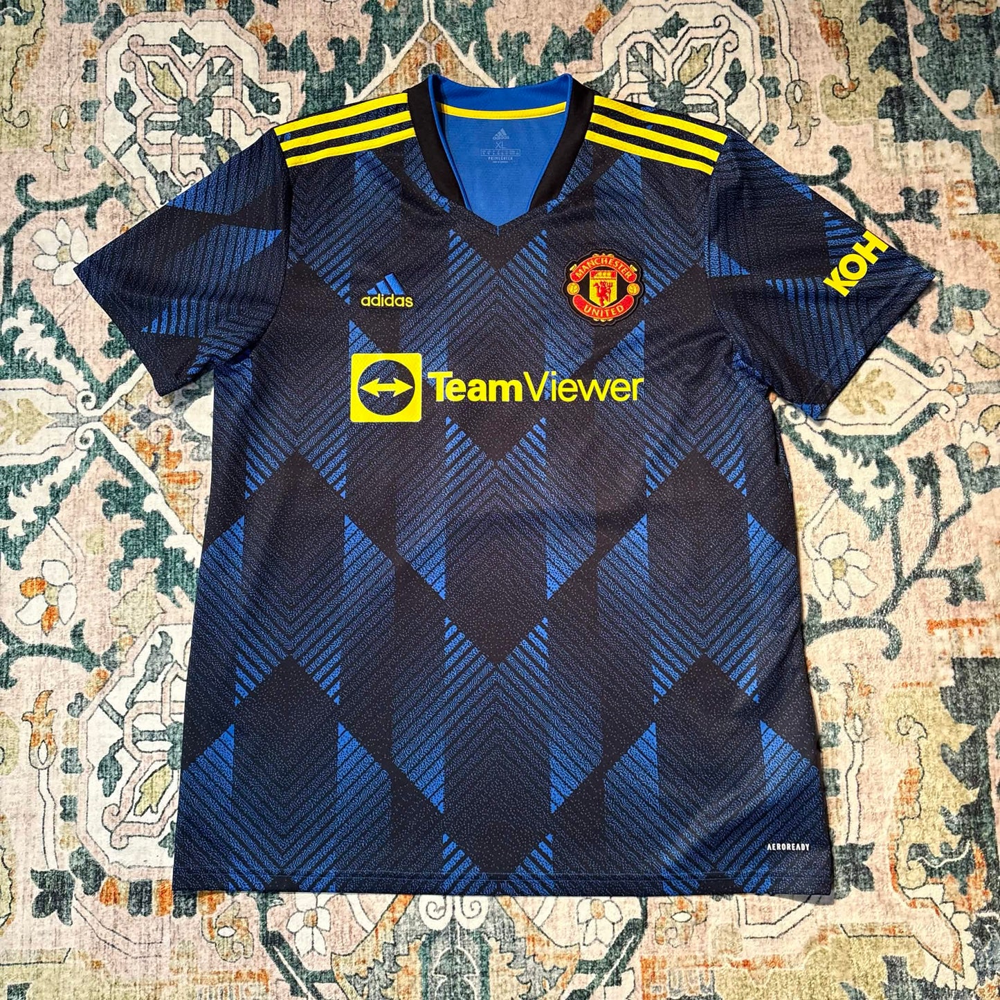 Manchester United 2021/22 Third Jersey – Elanga #36