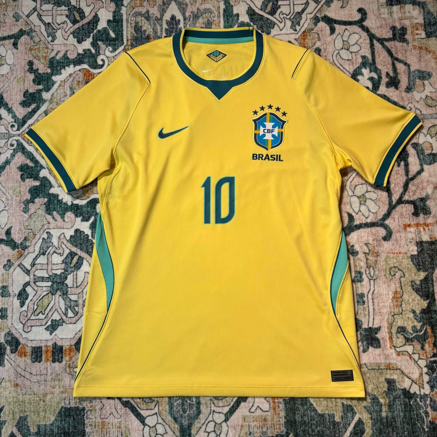 Brazil 2026 World Cup Home Jersey – Neymar Jr #10