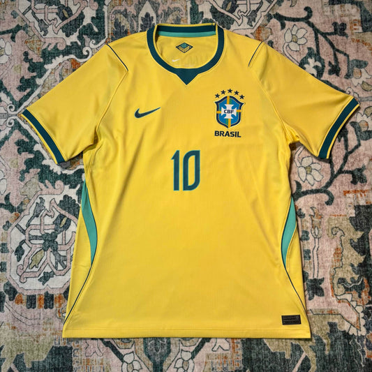 Brazil 2026 World Cup Home Jersey – Neymar Jr #10