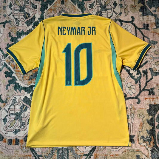 Brazil 2026 World Cup Home Jersey – Neymar Jr #10