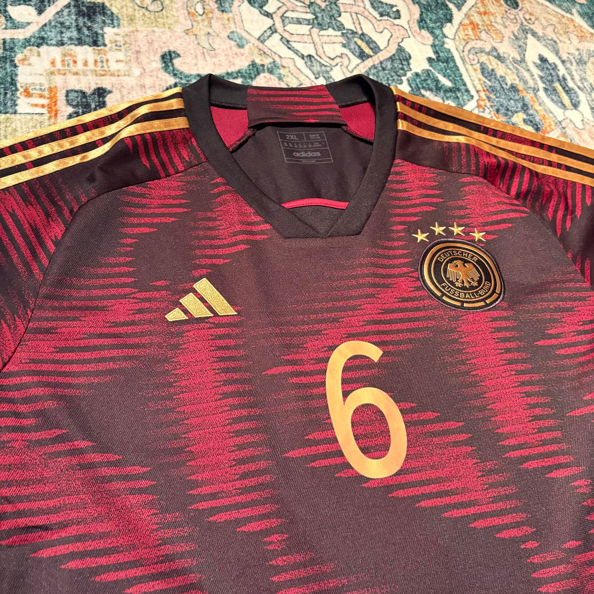 Germany 2022 World Cup Away Jersey Kimmich #6 – Size XXL