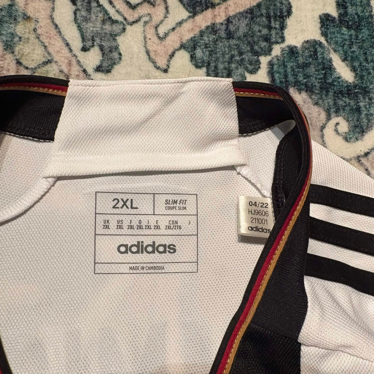 Germany 2022 World Cup Home Jersey Kimmich #6 – Size XXL