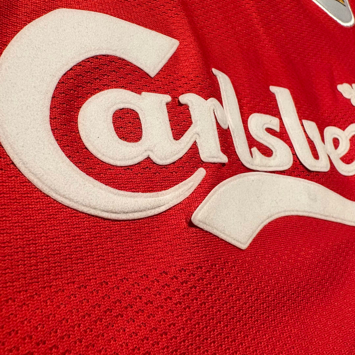 Liverpool 1998/2000 Home Jersey Berger #15 – Size 42/44 (L)