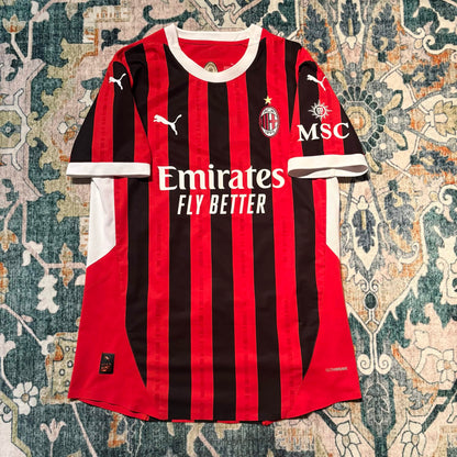 AC Milan 2024/25 Home Player Jersey Morata #7 – Size L