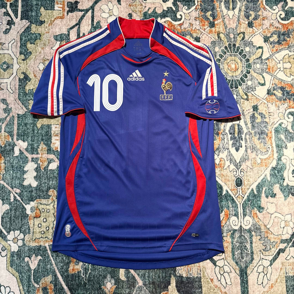 France 2006 World Cup Home Jersey Zidane #10 – Size Small